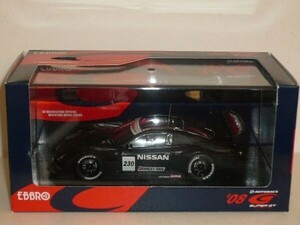 ☆1/43 EBBRO SUPER GT500 NIAMO GT-R Low down force test car March 26/27 Fuji 赤/黒