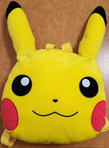 ポケットモンスター　めちゃでか　顔型リュック　ピカチュウ ポケモン カバン