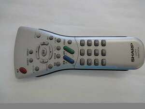 【26】　テレビリモコン　SHARP LCDTV G1697CESA