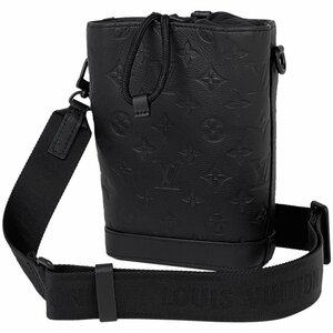 ルイ・ヴィトン Louis Vuitton ノエ スリング モノグラムシャドウ ショルダーバッグ ノワール(ブラック) M82248 メンズ 【中古】