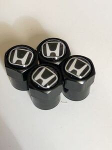 黒ホンダHONDAエアバルブキャップ