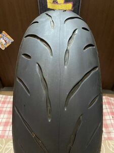 中古MCタイヤ 2022年製造 BRIDGESTONE BATTLAX T32 180/55ZR17 ブリヂストン バトラックス スポーツツーリング 180 55 17 1422 A3160