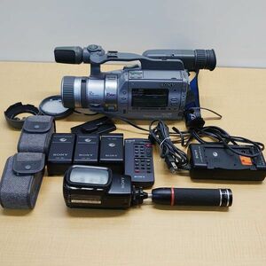 SONY CCD-VX1 Hi8 3CCD Handycam PRO・バッテリー・ビデオライト　HVL-20DB 他　ジャンク