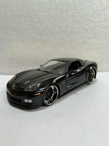 レア絶版希少！Jada／ジェイダ！2006 CHEVROLET CORVETTE Z06！ダイキャストミニカー！1/24スケール！当時物！