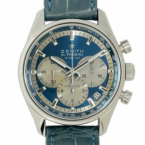 値下げ ZENITH ゼニス 03.2150.400 El Primero Original 1969 エルプリメロ ブルー 自動巻き J55601