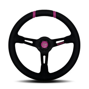 正規品 MOMO モモ ステアリング レアーズ50周年記念プロジェクトモデル DRIFT PINK RIBBON ドリフト ピンクリボン 33パイ AL-03