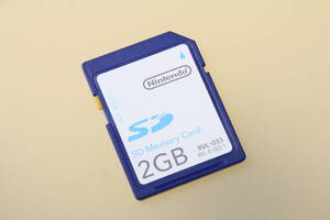 2GB SDカード Nintendo