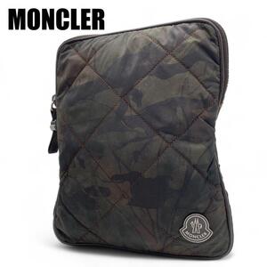 【美品】MONCLER モンクレール 迷彩柄 マルチケース マルチポーチ