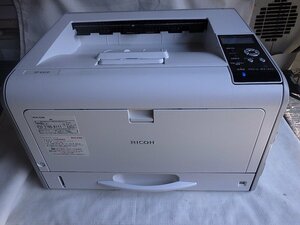 ●RICOH リコー　SP 6410 【印字161363枚】モノクロレーザープリンター 1段給紙　USB　LAN　用紙サイズ多様対応【B0810W1】