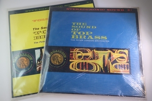 LP 2枚セット サウンド・オブ・トップ・ブラス 第1集 第2集 ピーター・ロンドン楽団 MS-3 MS-5 THE SOUND OF TPO BRASS