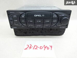 OPEL オペル 純正 ヴィータ カセットデッキ AM FM ラジオ ETY860M 本体のみ 単体 C31 20 331 CQ-KY8950A 動作未確認 訳有品 即納 棚A-3-3