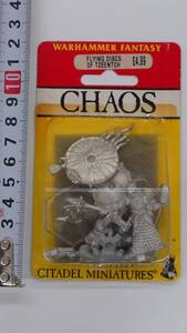 D14【1円スタート】 メタルフィギュア WARHAMMER FANTASY CHAOS『FLYING DISCS OF TZEENTCH』 CITADEL MINIATURES【未開封】