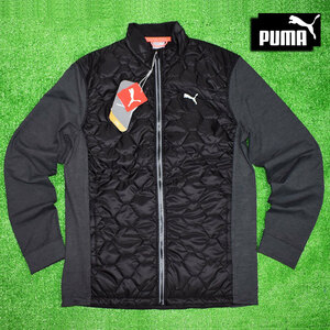 ＰＵＭＡ プーマ ゴルフ 防風ジップジャケット【ブラック/L】新品！