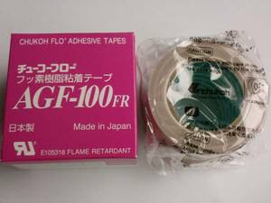 チューコーフローふっ素樹脂粘着テープ AGF-100FRx0.15Tx50Wx10M