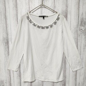 MaxMara WEEKENDLINE　マックスマーラ　(S)　ビジューTシャツ