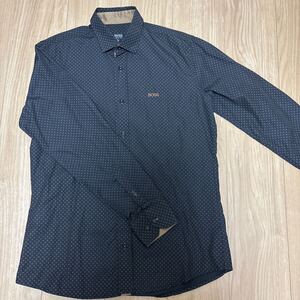 【美品】 HUGO BOSS ヒューゴボス スリムフィット ドット