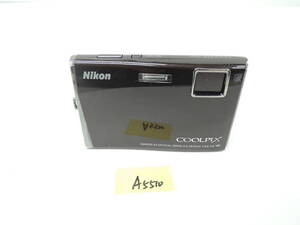 Nikon ニコン COOLPIX S60 コンパクトデジタルカメラ 　起動確認済　A5510