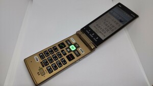 A267 au SIMフリー かんたんケータイ KYF38 KYOCERA 4Gガラホ 簡易動作確認＆簡易清掃＆初期化OK 判定○ 送料無料 SIMロック解除手続済