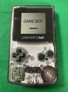 任天堂 ゲームボーイカラー 本体 Nintendo GAME BOY COLORスケルトン クリア 