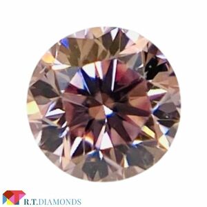 FANCY PINK 0.047ct RD/RT2107/CGL