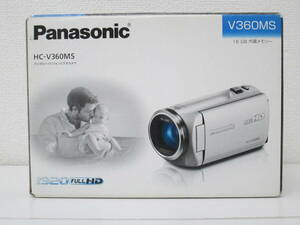 59-0 Panasonic パナソニック デジタルハイビジョンビデオカメラ HC-V360MS-K Black