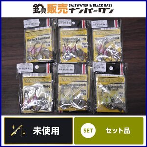 【新品セット☆11】デュオ テトラワークス ザ ロック スピンフック 24袋セット 5.0g 3.5g 3/0 2/0 DUO TETRA WORKS 根魚等に（CKN_O1）