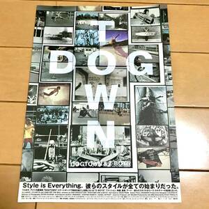 【DOG TOWN & Z-BOYS】ポスター ドッグタウン dogtown シネマ 映画