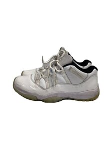 NIKE◆AIR JORDAN 11 RETRO LOW_エアジョーダン 11 レトロ ロー/26cm/WHT