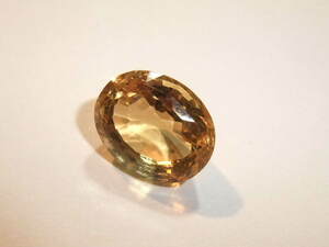 高品質!綺麗!シトリンcitrine 4.5ct 宝飾品外し石カット石カラーストーン　2　綺麗なリユースのジュエリー製品からの外し裸石 同梱可 624-6