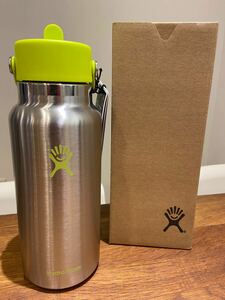 ハイドロフラス/限定品/Stainless Steel Collection /32 oz Wide Mouth Flex Straw/ 946ml /Lime/Hydro Flask 