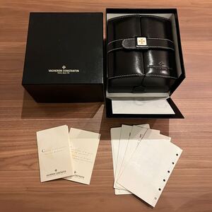 送料無料☆VACHERON CONSTANTIN ヴァシュロンコンスタンタン 時計ケース 箱 ボックス 付属品 外箱 内箱 説明書 保証書 セット 良品