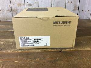 【AH-04672】未使用保管品 MITSUBISHI 三菱電機 インバータ FR-E720-0.75K