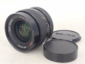 Carl Zeiss 単焦点レンズ Distagon 28mm F2.8 T* AEJ コンタックス用 カールツァイス ▽ 7027C-2