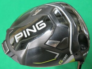 【中古・訳あり】 PING　ピン　2023　G430　MAX　ドライバー （10.5°） 【SR】　ALTA　J-CB　BLACK　HC付き、レンチ無し