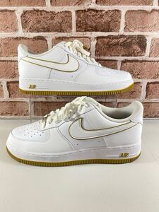 未使用　正規品　NIKE メンズ　30cm スニーカー　エア　フォース　AIR FORCE 1 07 ホワイト　ブロンド