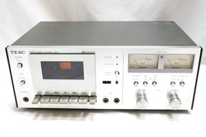 ■録再できたけどジャンク扱い！即決！TEAC A-410 ティアック カセットデッキ 昭和 レトロ