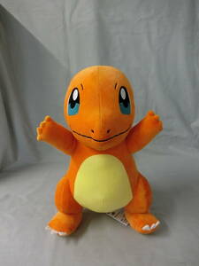 【紙タグ付き】ポケモン　ヒトカゲ　めちゃもふぐっと カラーセレクションぬいぐるみ～orange～　高さ：約32cm　2023年7月登場商品