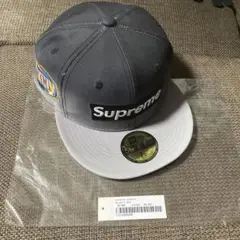 supreme gradient box logo new era