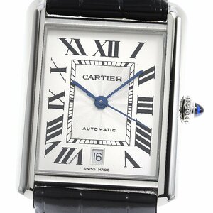 カルティエ CARTIER WSTA0040 タンクマスト XL デイト 自動巻き メンズ 良品 _810235