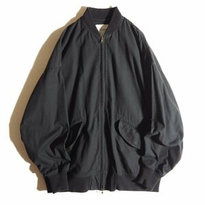 M5294f22　▼Lisiere リジェール アパルトモン▼　21SS Lisiere Boys Blouson オーバーサイズ コットン ブルゾン 黒 / ジャケット 春秋