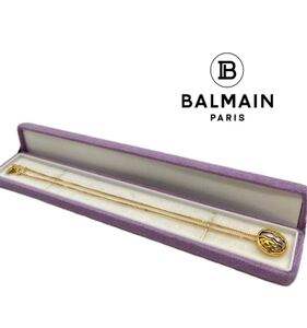 超美品　BALMAIN バルマン　ブランド　ゴールド　ネックレス　小物　蜂　 アクセサリー　メンズ　レディース　GD03