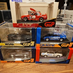 ROSSO CORPORATION 1/43 ミニカー R32 GT-R 5台セット　中古