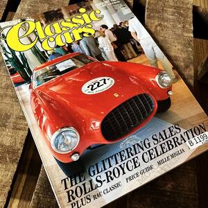 B1199　「CLASSIC CARS」クラシックカー　ヴィンテージ　英国車 バイク カスタム 古本　雑誌 旧車　当時物　ビンテージ　自動車