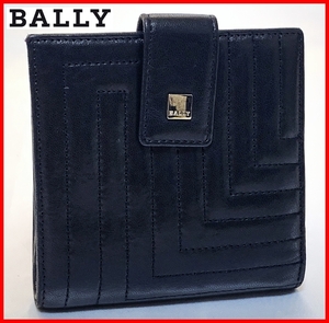 即決 BALLY バリー 二つ折り 財布 ウォレット レディース メンズ D12