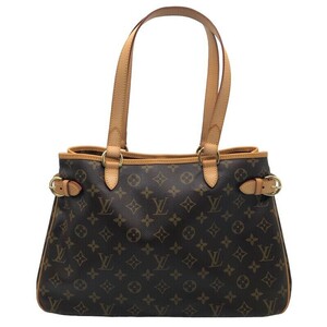 ルイ・ヴィトン LOUIS VUITTON バティニョール・オリゾンタル M51154 モノグラム モノグラム・キャンバス トートバッグ レディース 中古