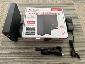 GW3.5AM-SU3P | 玄人志向 USB3.2 Gen.1接続 3.5型 SATA HDDケース + Seagate ST2000DM001 - 2 TB