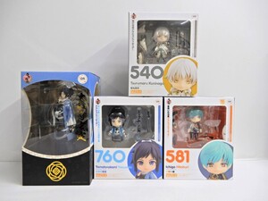 073Z451★【中古品】刀剣乱舞 -ONLINE- フィギュア まとめ 4点セット ねんどろいど 一期一振/大和守安定/鶴丸国永