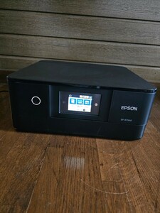 EPSON エプソン Colorio カラリオ インクジェットプリンタ EP-879AB ブラック 純正インクのみ使用