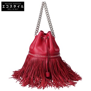 J＆MDavidson ジェイアンドエムデヴィッドソン FRINGE CARNIVAL M フリンジカーニバルM 2WAY ハンドバッグ レッド レディース