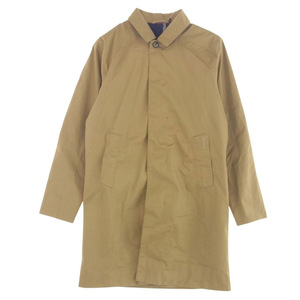 Barbour バブアー MWB0921BE51 waterproof and breathable スリーワラント ステンカラー コート ベージュ系 S【中古】